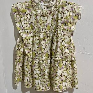 MELLODAY Multicolor Sleeveless Blouse